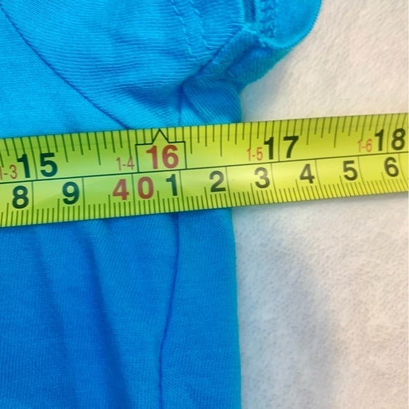 Volcom Tee Medium Teal Turquoise with White Volcom Diamond Design 100% Cotton - Picture 13 of 13